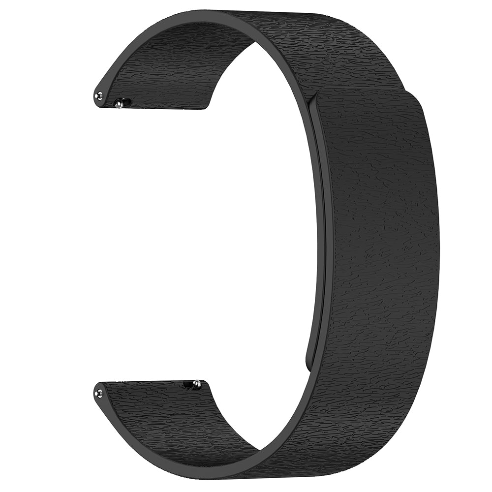Techsuit W074 pásek pro Samsung Galaxy Watch / Huawei Watch Series, 22mm, černý