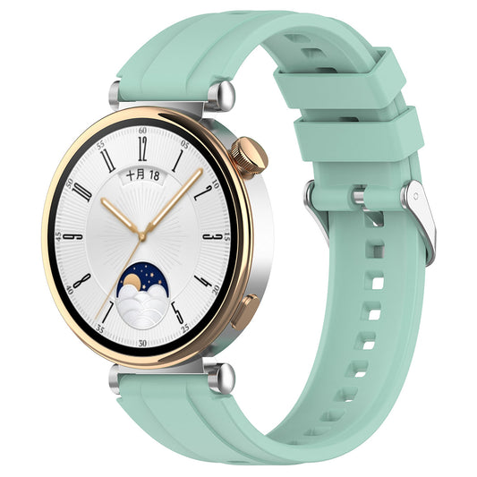 Techsuit W075 řemínek pro Huawei Watch / Garmin Watch Series, 18mm, Zelená.