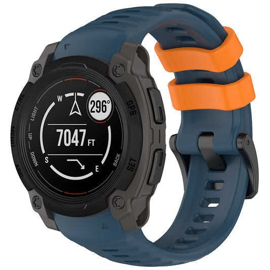 Techsuit W076 pásek pro Garmin Instinct E 40mm, Modrý