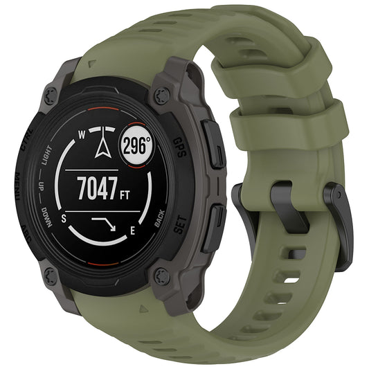 Techsuit W076 pásek pro Garmin Instinct E 45mm, Zelená