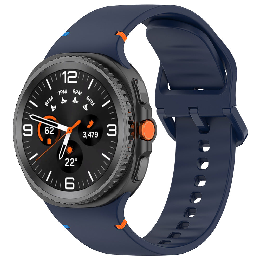 Řemínek Techsuit W079 pro Samsung Galaxy Watch8 / Watch8 Classic Series, Tmavě modrý