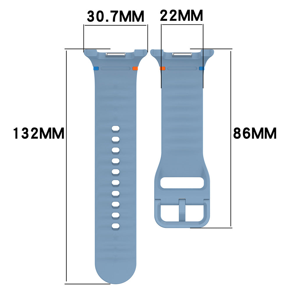 Techsuit W079 pásek pro Samsung Galaxy Watch8 / Watch8 Classic Series, černý