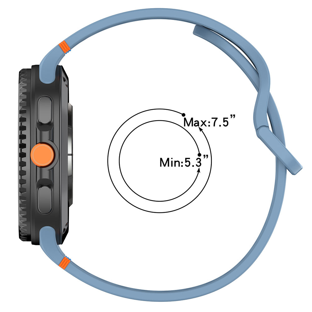 Techsuit W079 pásek pro Samsung Galaxy Watch8 / Watch8 Classic Series, černý