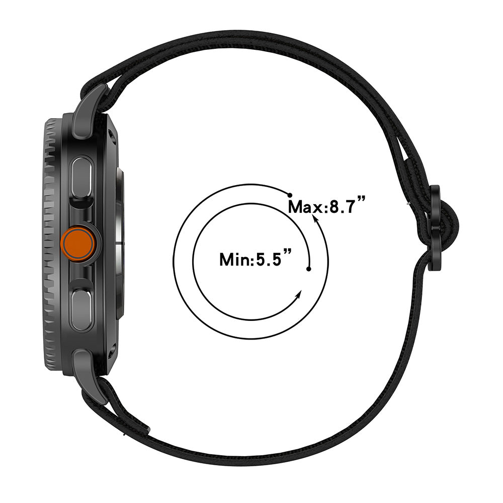 Techsuit W080 řemínek pro Samsung Galaxy Watch 8 Classic / Watch8 44mm / Watch 8 40mm, hnědý