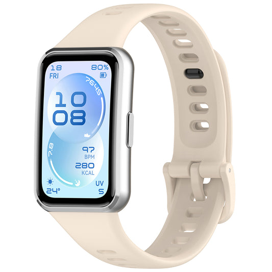 Techsuit W081 pásek pro Huawei Band 11 / 11 Pro, krémový
