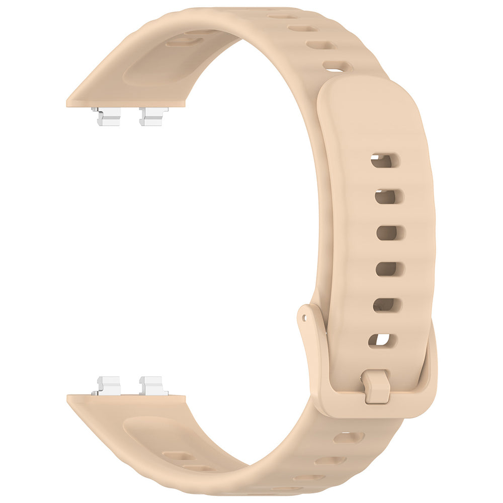 Řemínek Techsuit W082 pro Huawei Band 11 / 11 Pro, béžový