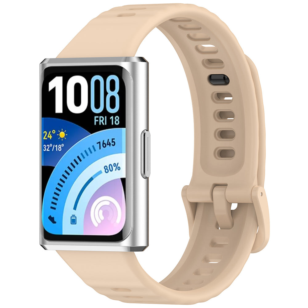 Řemínek Techsuit W082 pro Huawei Band 11 / 11 Pro, béžový