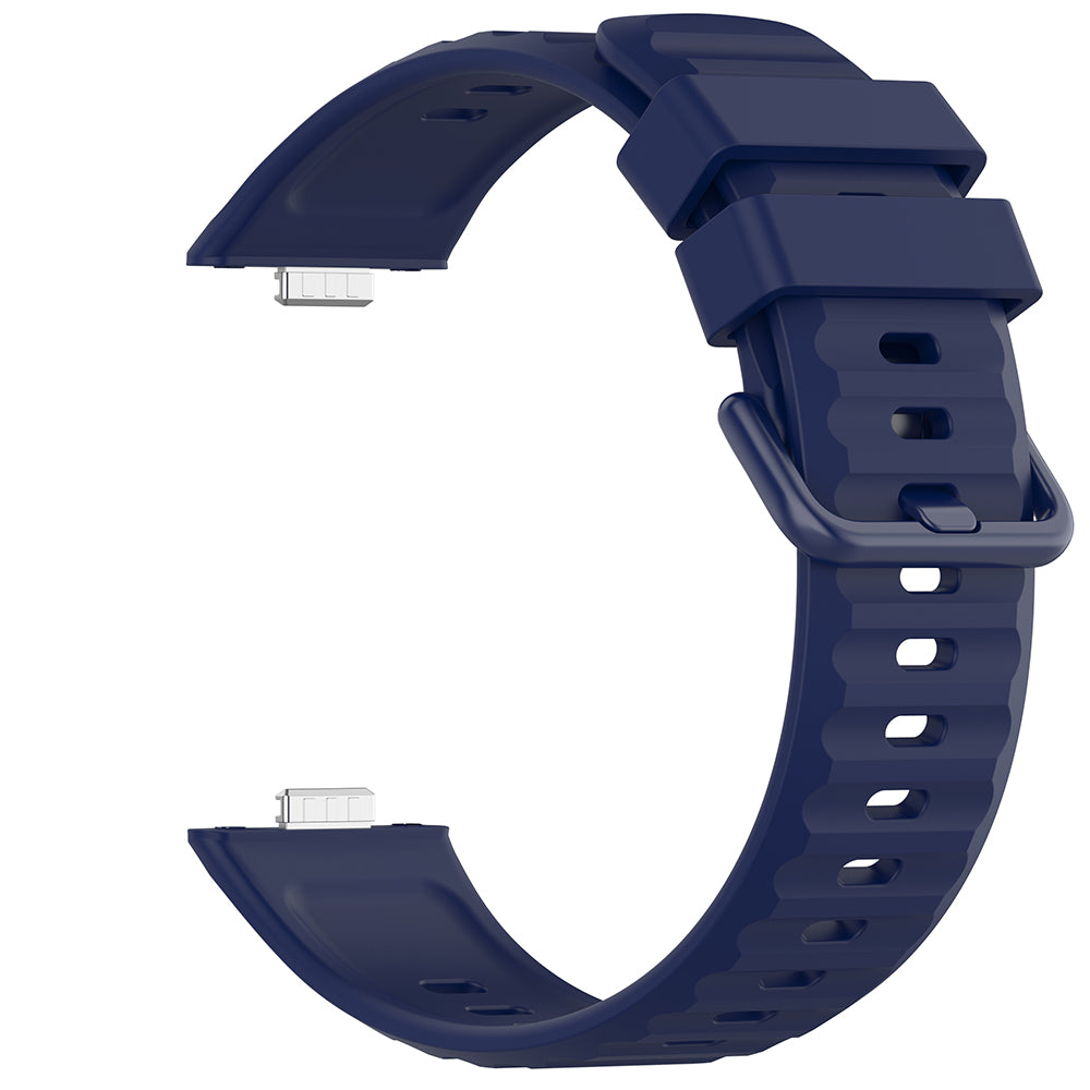 Řemínek Techsuit W082 pro Huawei Watch Fit 5 Pro, Tmavě modrý