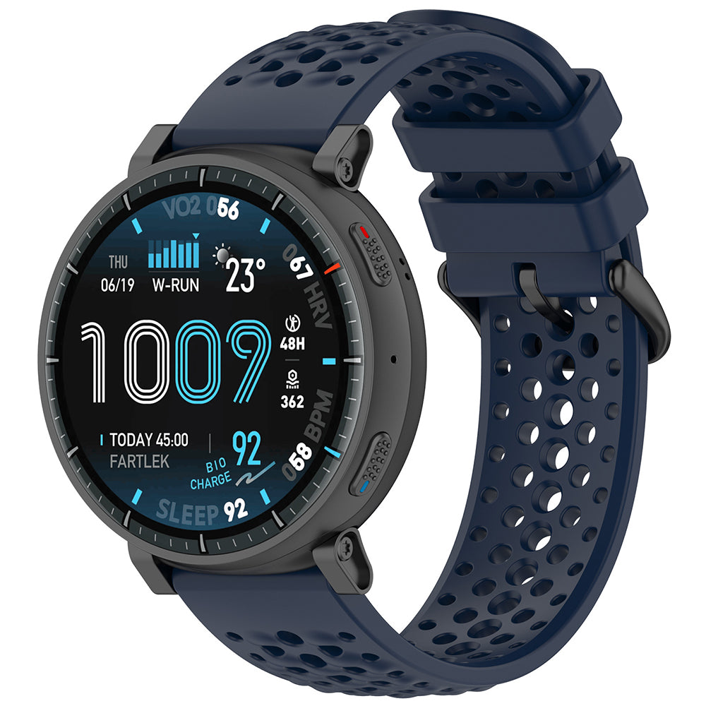 Techsuit W083 pásek pro Amazfit Watch / Samsung Watch Series, 22mm, námořnická modř