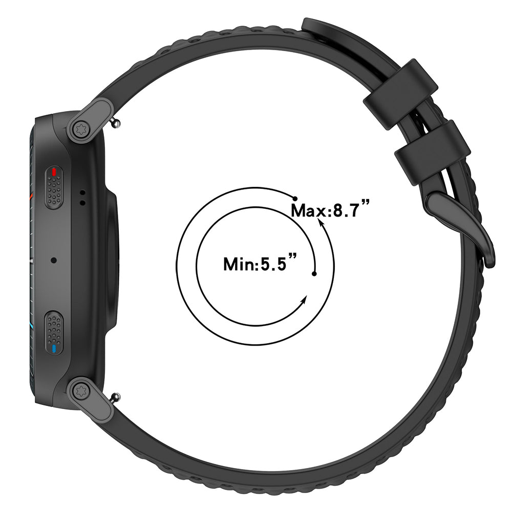 Techsuit W083 pásek pro Amazfit Watch / Samsung Watch Series, 22mm, námořnická modř