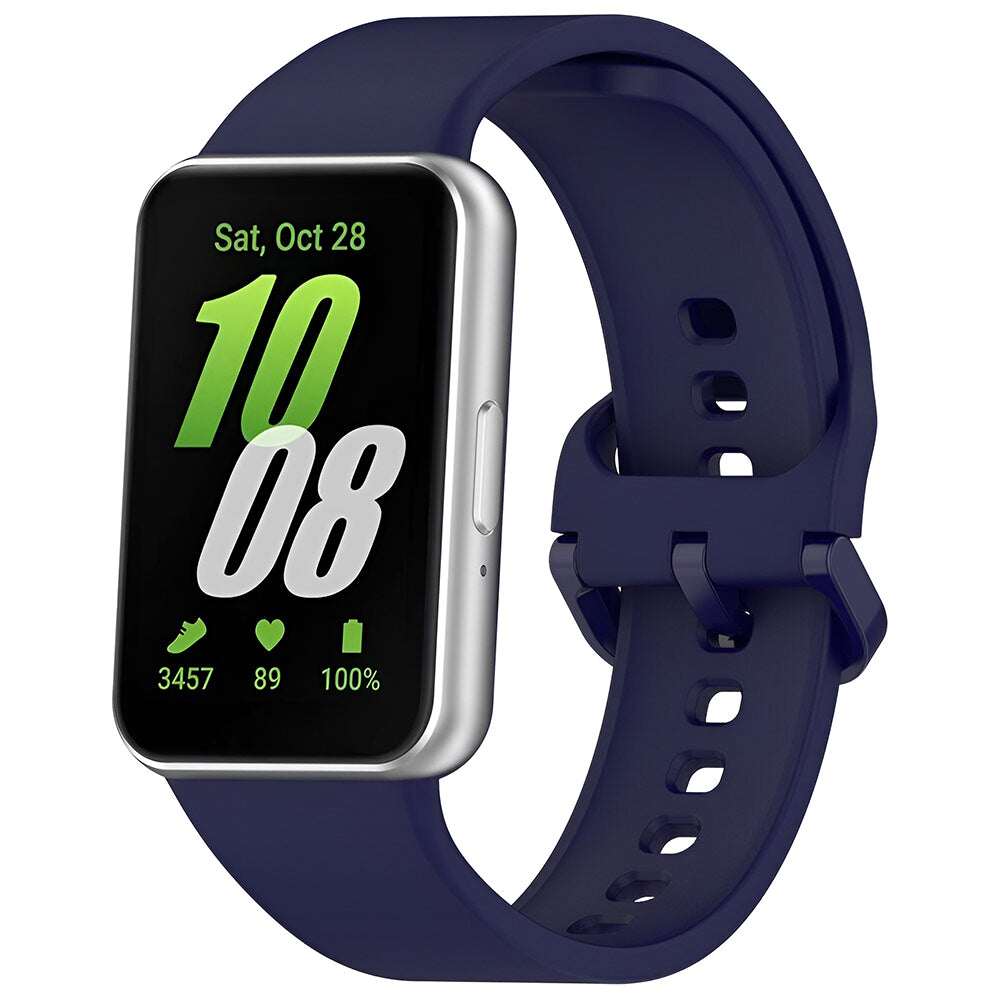 Řemínek Techsuit W086 pro Samsung Galaxy Fit3 R39M, tmavě modrý