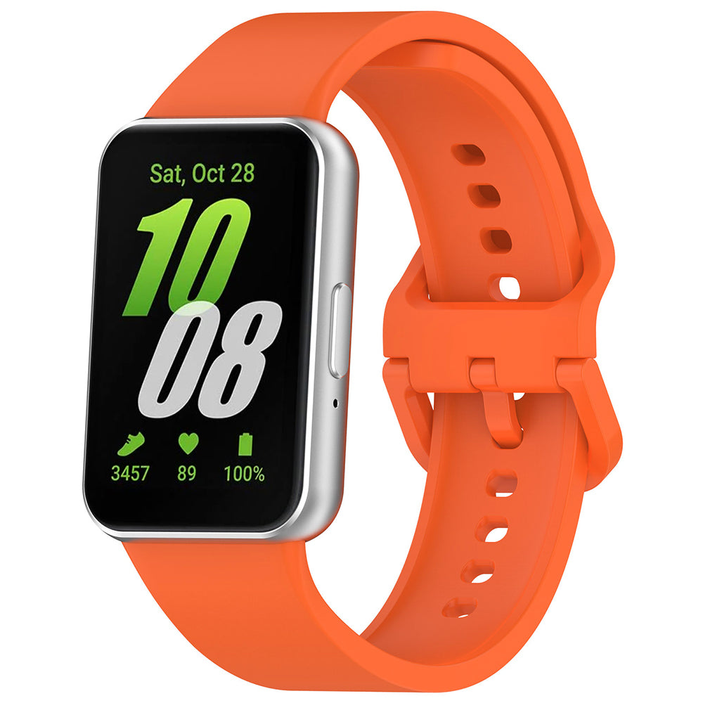 Řemínek Techsuit W086 pro Samsung Galaxy Fit3 R39M, oranžový