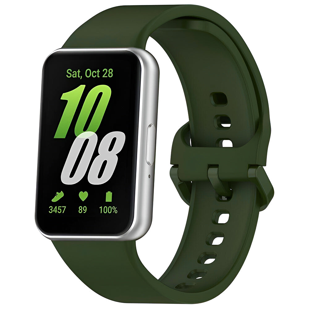 Řemínek Techsuit W086 pro Samsung Galaxy Fit3 R39M, zelený