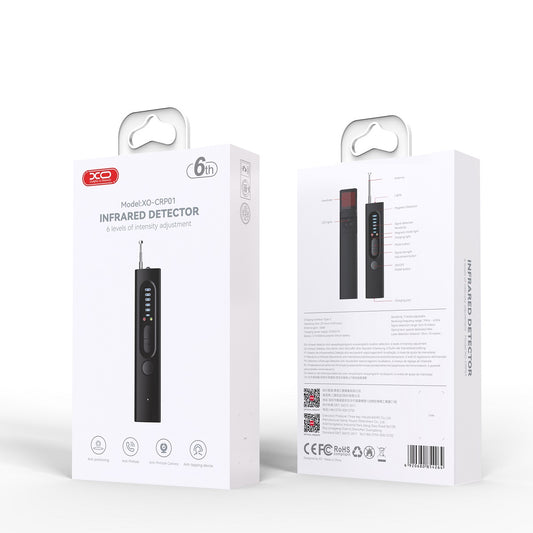 IR detektor GSM zařízení / skryté mikrofony / GPS lokátory XO Design CRP01, Černý