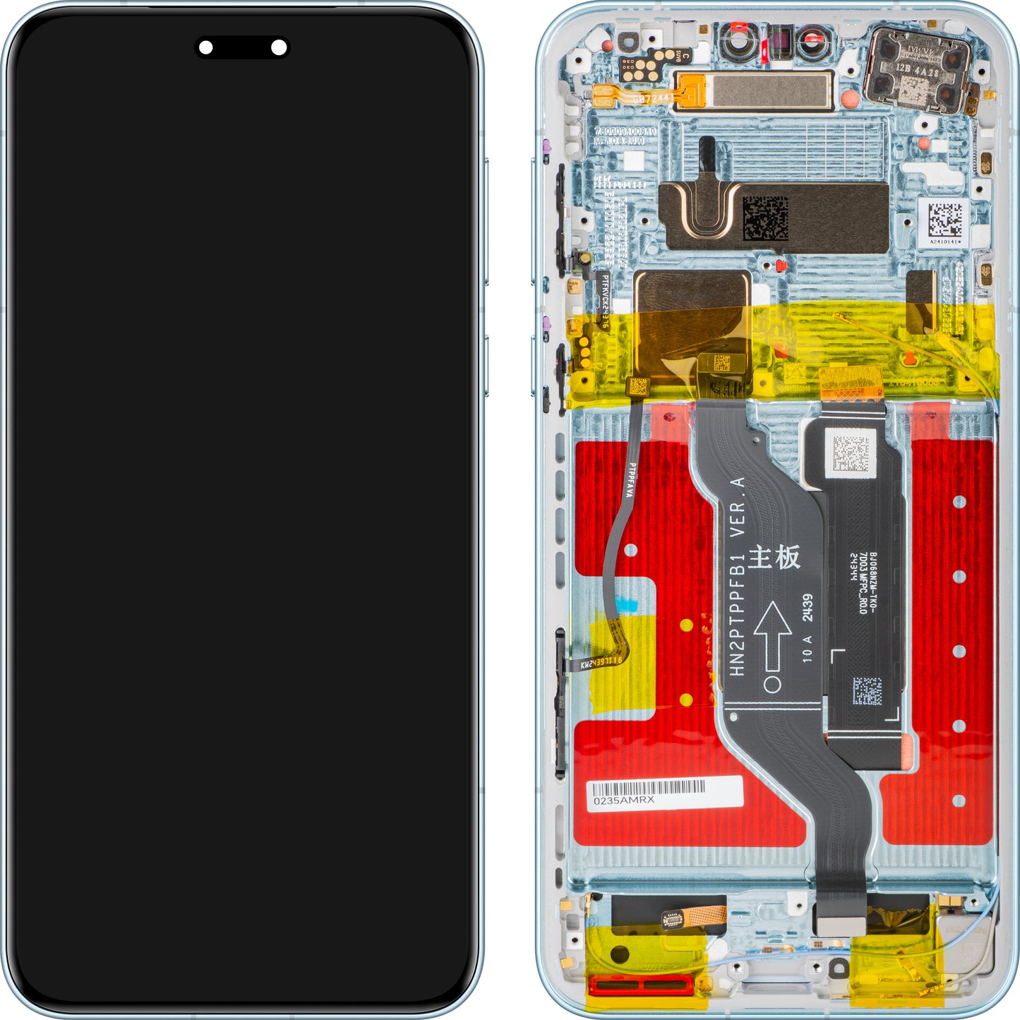 Display s dotykovou obrazovkou Honor Magic7 Pro, s rámem, Modrá (Breeze Blue), Service Pack 0235AMRX