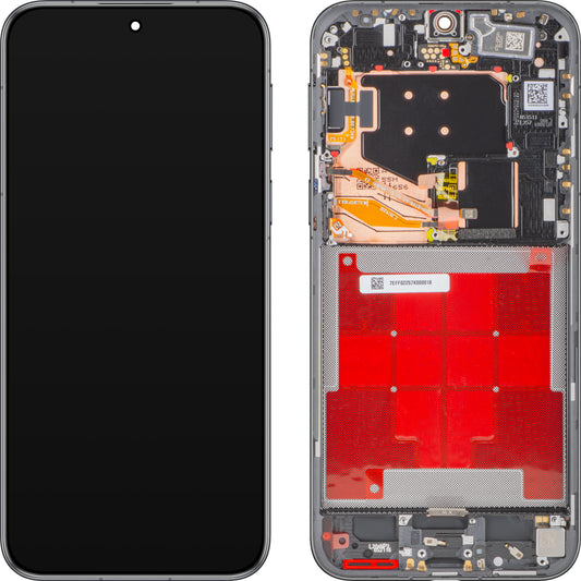 Displej s dotykovou obrazovkou Huawei Pura 80 Pro, s rámem, Černý (Glazed Black), Service Pack 02357EFC