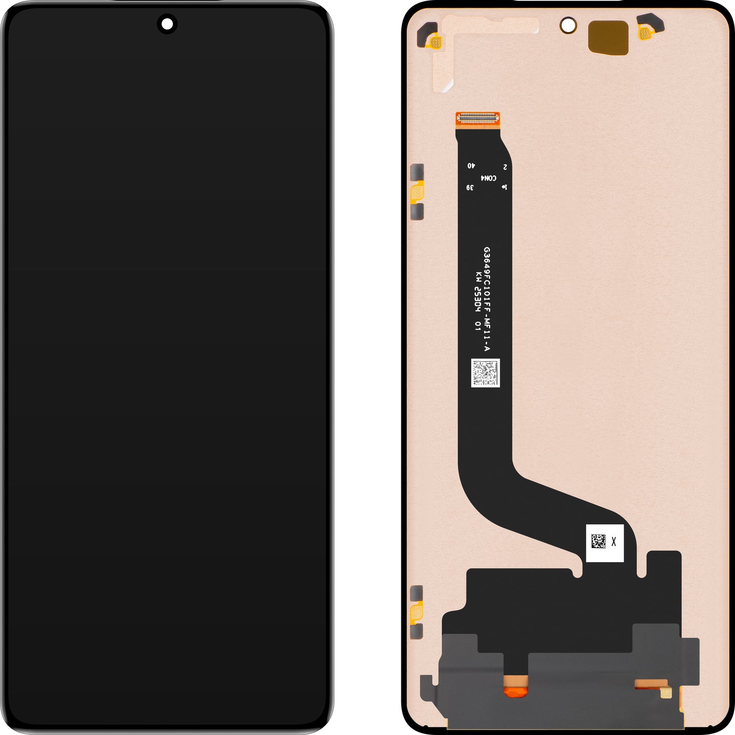 Displej s dotykovou obrazovkou Huawei Mate X7, Sub Outer, Service Pack 02357HPV