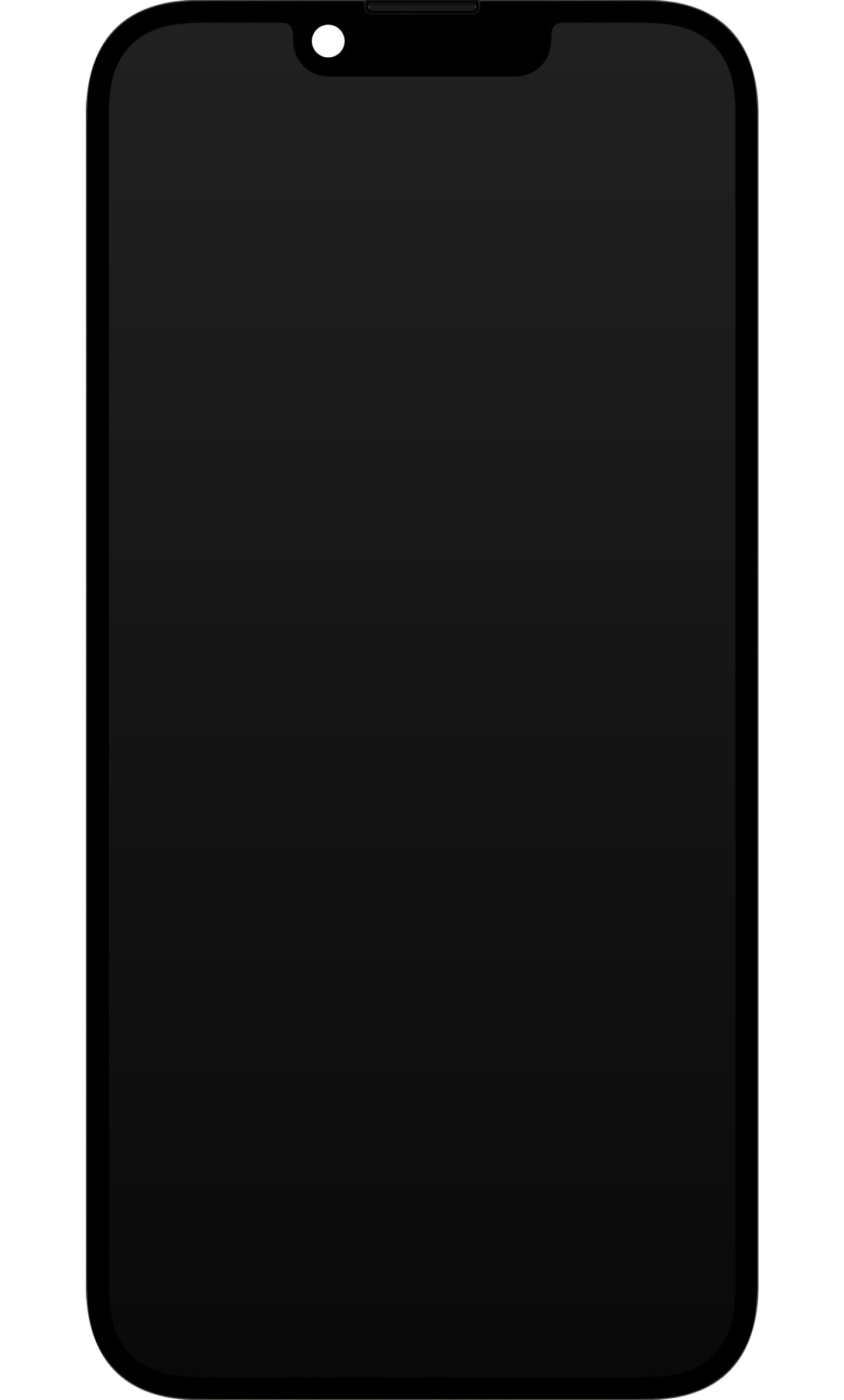 Dotykový displej JK pro Apple iPhone 14, s rámečkem, verze In-Cell LCD, černý