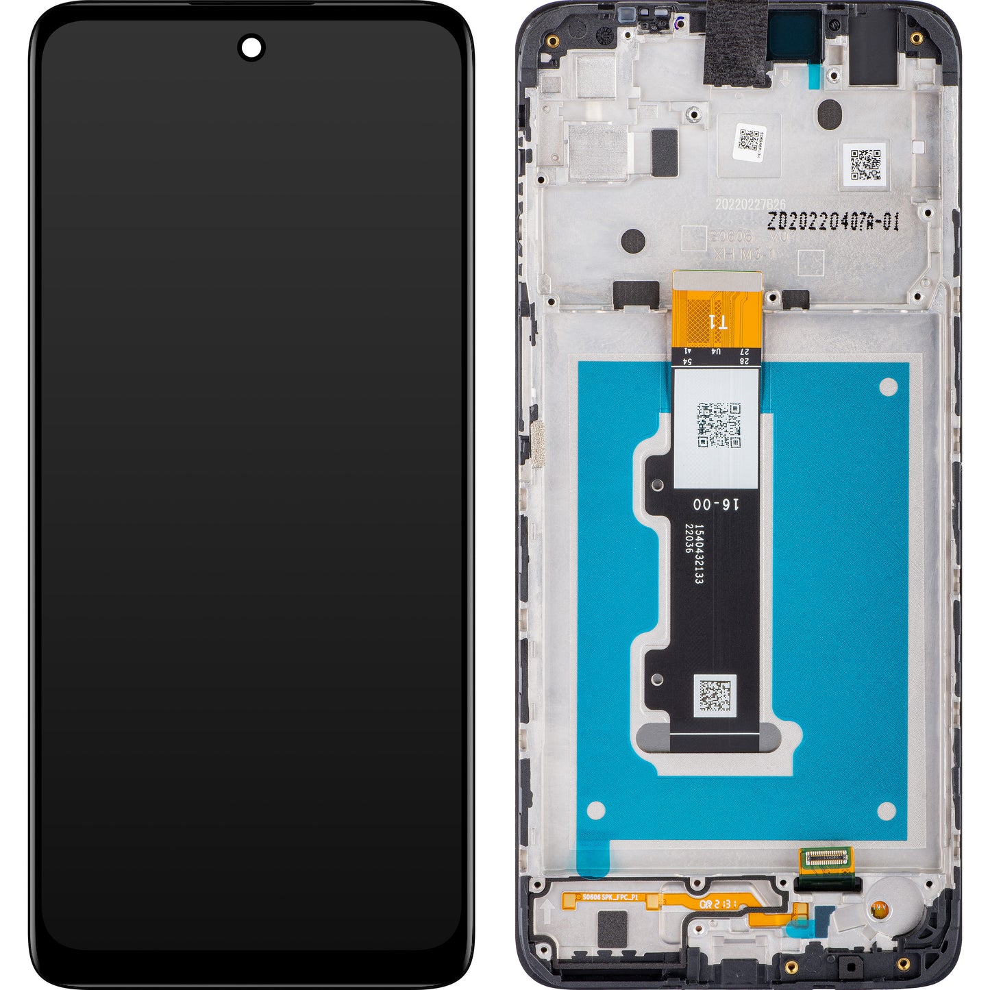 Motorola Moto Moto E32 Dotykový displej s rámečkem, černý, servisní balíček 5D68C20684