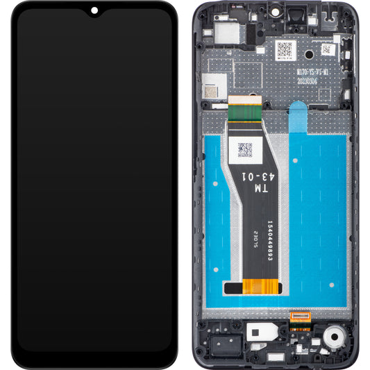 Motorola Moto Moto E13 Dotykový displej s rámečkem, černý, servisní balíček 5D68C22340