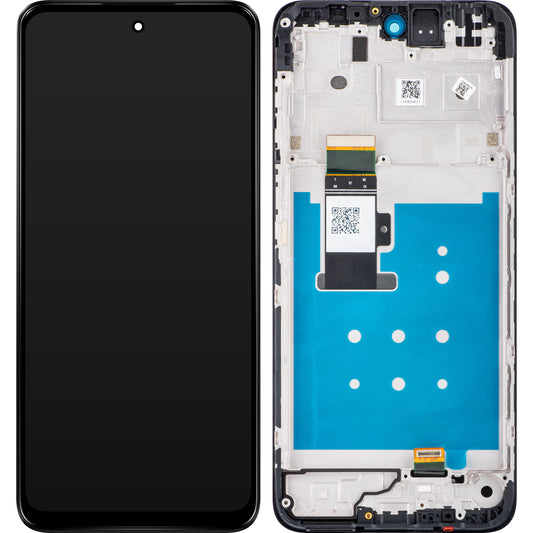 Motorola Moto G13 dotykový displej s rámečkem, černý (matný uhel), servisní balíček 5D68C22318
