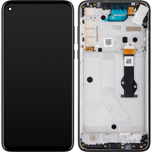 Motorola Moto G8 Power dotykový displej, s rámečkem, kouřově černá, servisní balíček 5D68C16142