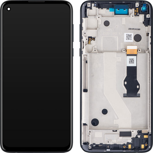 Dotykový displej Motorola Moto G Stylus 4G, s rámečkem, černý (Mystic indigo), servisní balíček 5D68C16275