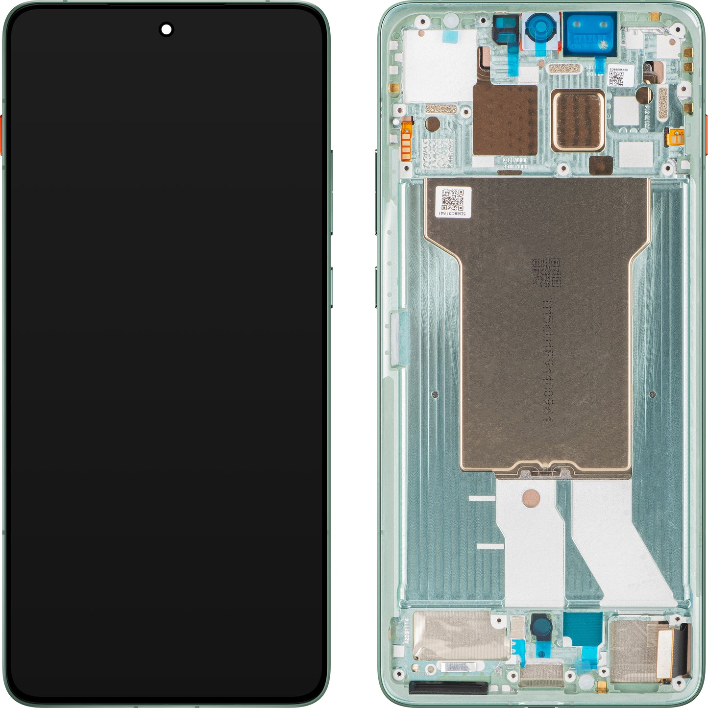 Display s dotykovou obrazovkou Motorola Edge 70, s rámem, Zelená (Lily Pad), Service Pack 5D68C31542