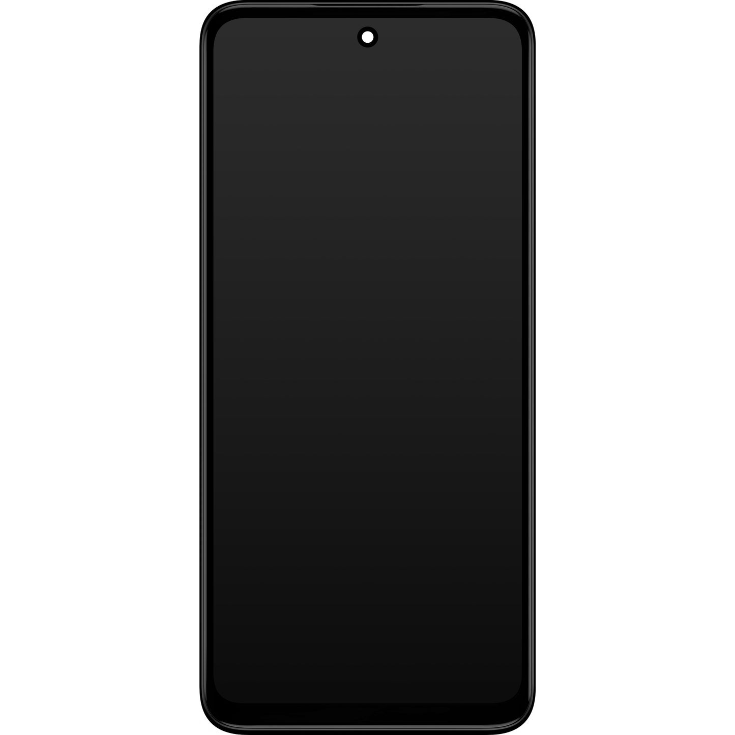 Motorola Moto G23 dotykový displej s dotykovým sklem, s rámečkem, černý, servisní balíček 5D68C22092