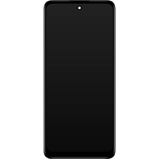 Motorola Moto Moto E32s / E22s Dotykový displej s rámečkem, černý, servisní balíček 5D68C20795
