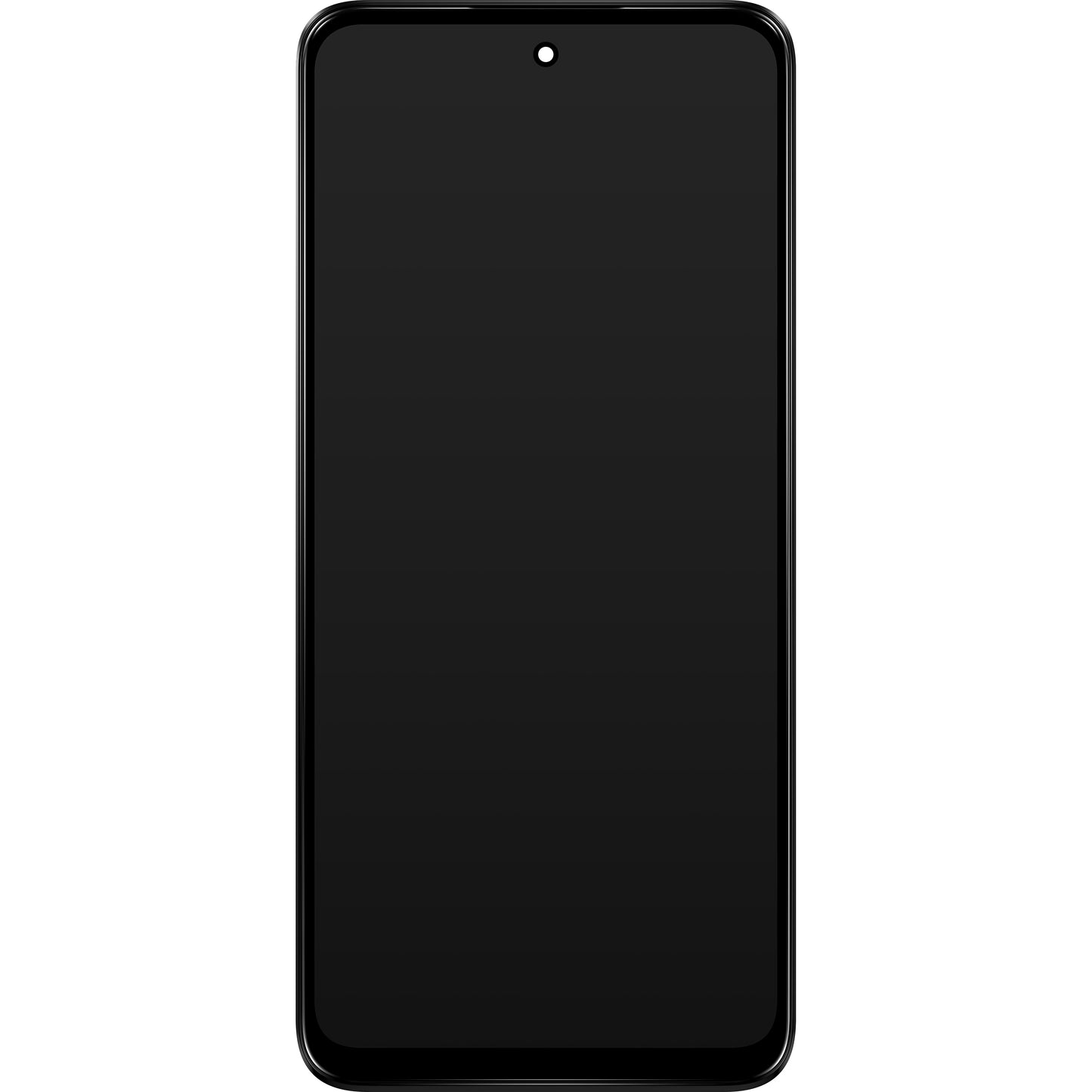 Motorola Moto G13 dotykový displej s rámečkem, černý (matný uhel), servisní balíček 5D68C22318