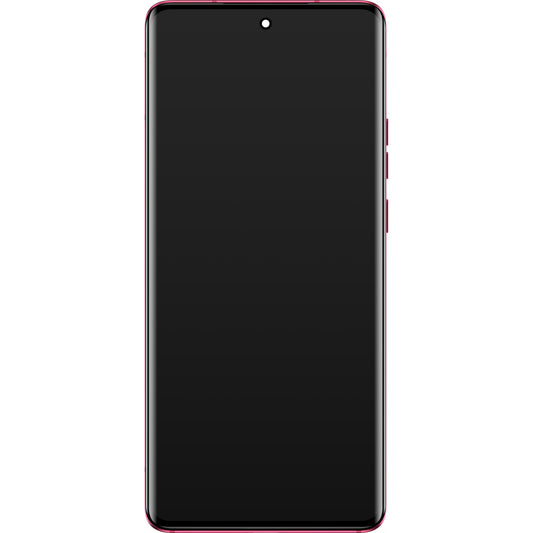 Dotykový displej Motorola Edge 40, s rámečkem, červený (Viva Magenta), servisní balíček 5D68C22712