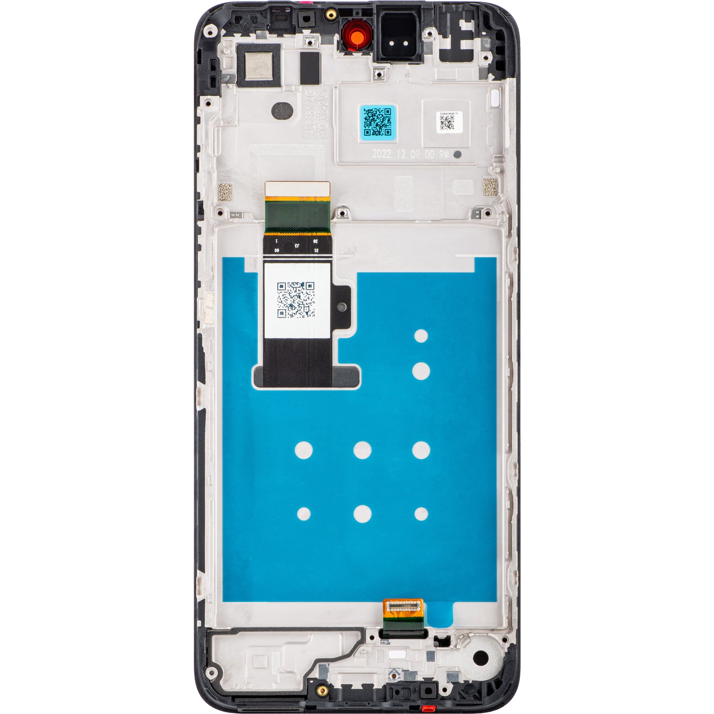 Motorola Moto G23 dotykový displej s dotykovým sklem, s rámečkem, černý, servisní balíček 5D68C22092
