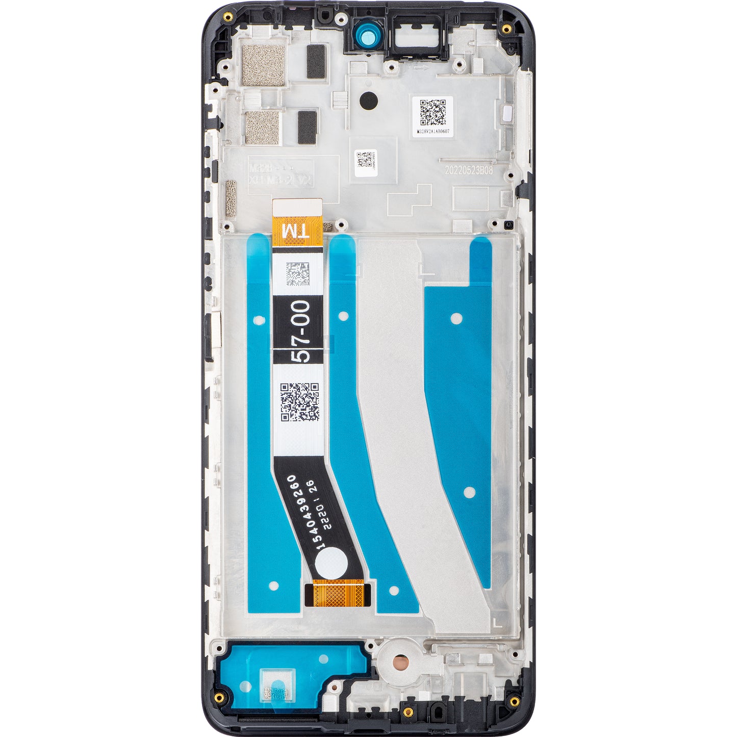 Motorola Moto G32 Dotykový displej s dotykovým sklem, s rámečkem, minerální šedá, servisní balíček 5D68C21151