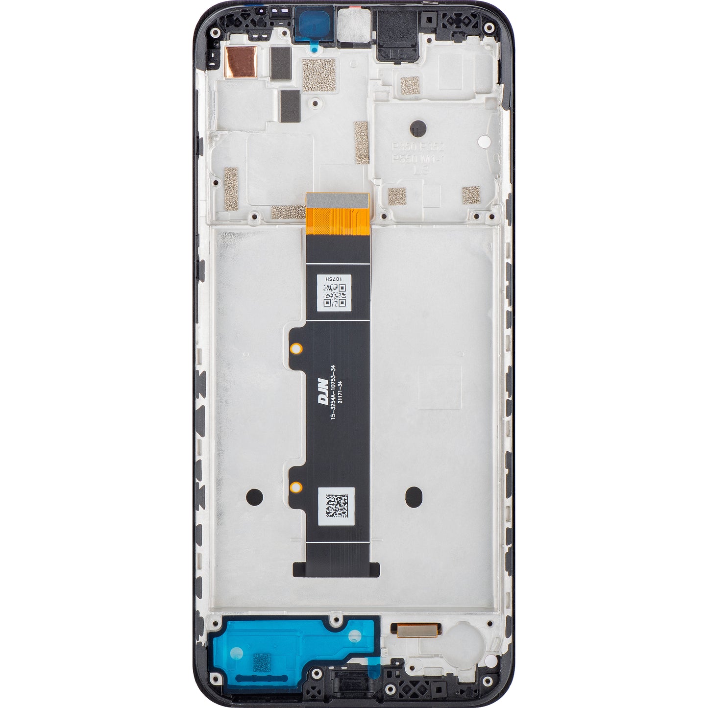 Motorola Moto G30 dotykový displej s dotykovým sklem, s rámečkem, černý, servisní balíček 5D68C18187