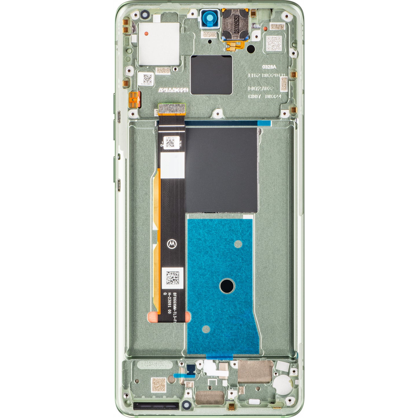 Dotykový displej Motorola Edge 40 s rámečkem, mlhově zelený, servisní balíček 5D68C22672
