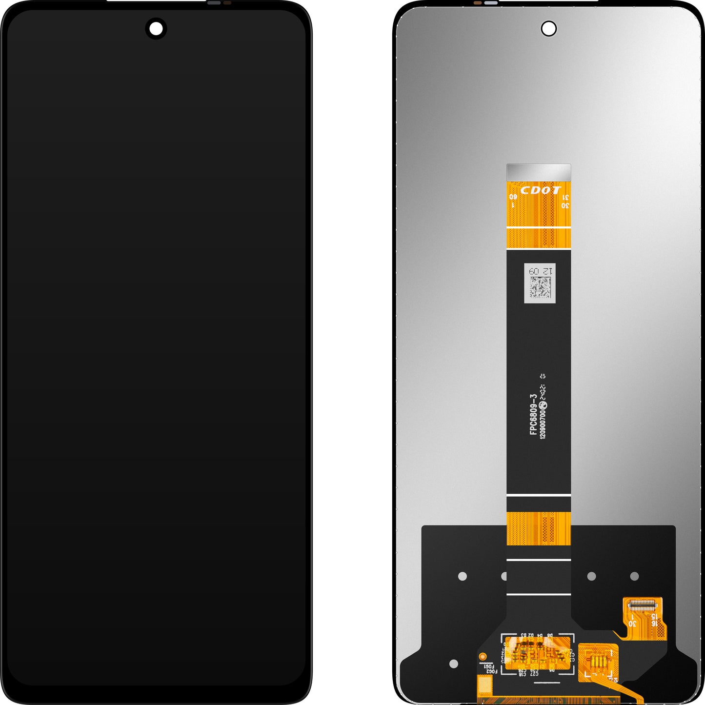 Display s dotykovým displejem MP kompatibilní s TCL 50 SE