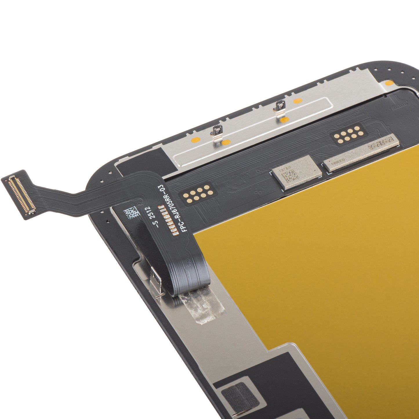 Displej s dotykovým panelem MP kompatibilní s Apple iPhone 15 Plus, s rámem, verze Soft OLED FHD IC Movable, černý