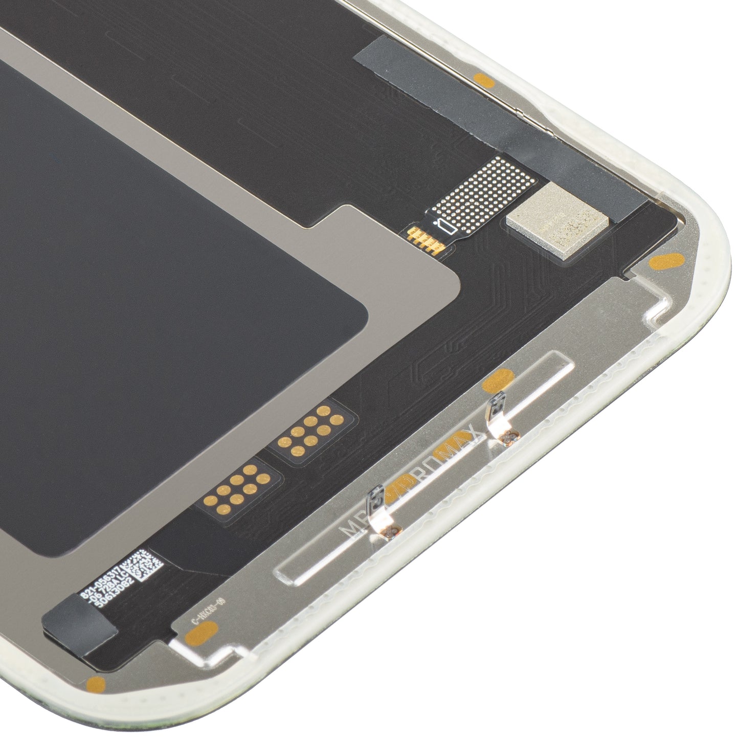 MP dotykový displej kompatibilní s Apple iPhone 17 Pro Max, s rámečkem, Soft verze OLED FHD 120Hz IC pohyblivý, černý