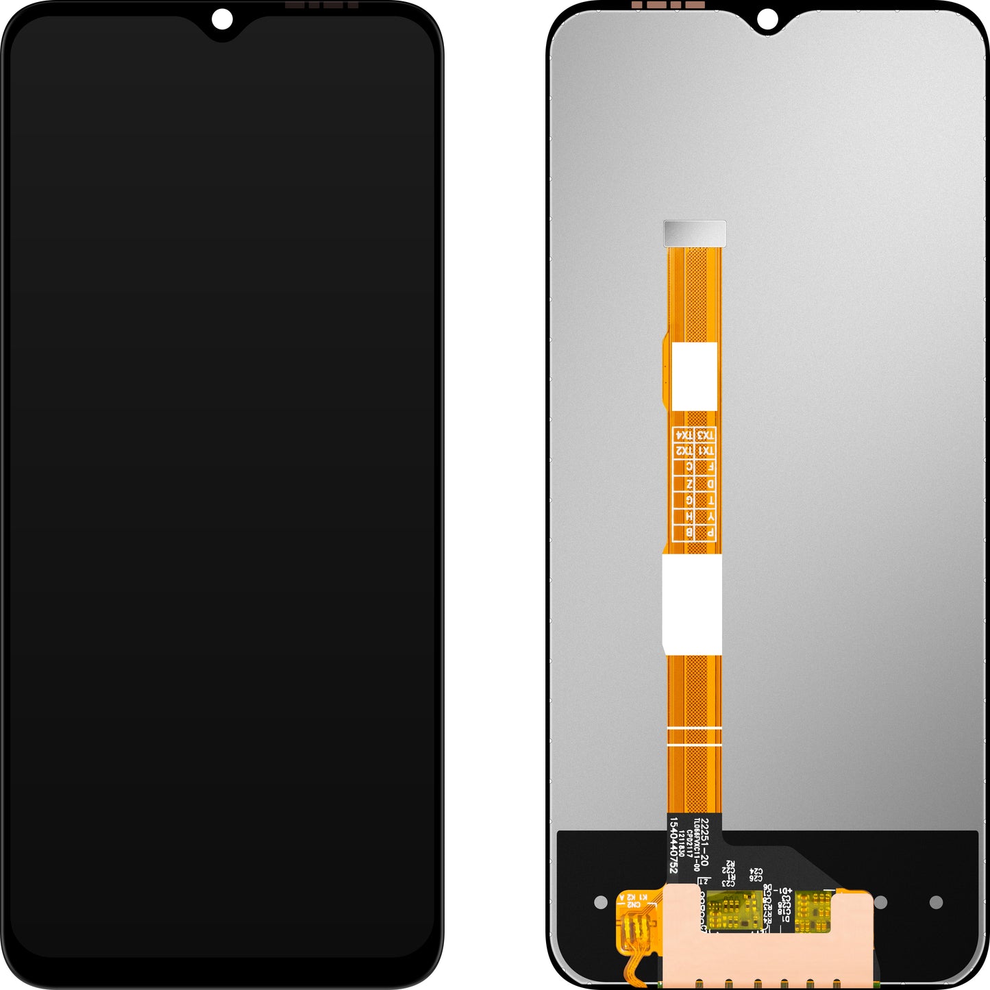 Display s dotykovým displejem MP kompatibilní s vivo Y35 (2015)