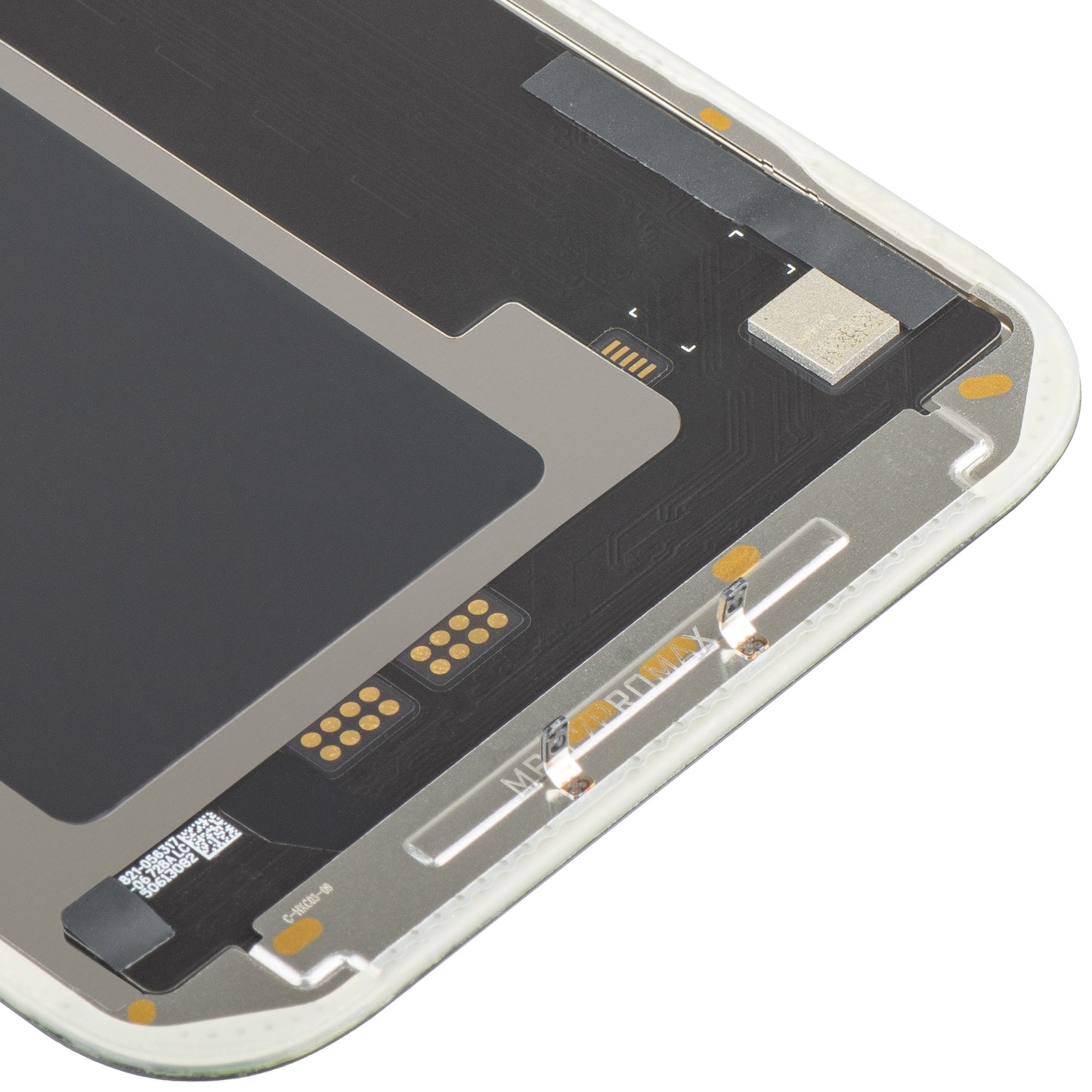 MP dotykový displej kompatibilní s Apple iPhone 17 Pro Max, s rámečkem, Soft verze OLED FHD 120Hz IC pohyblivý, černý
