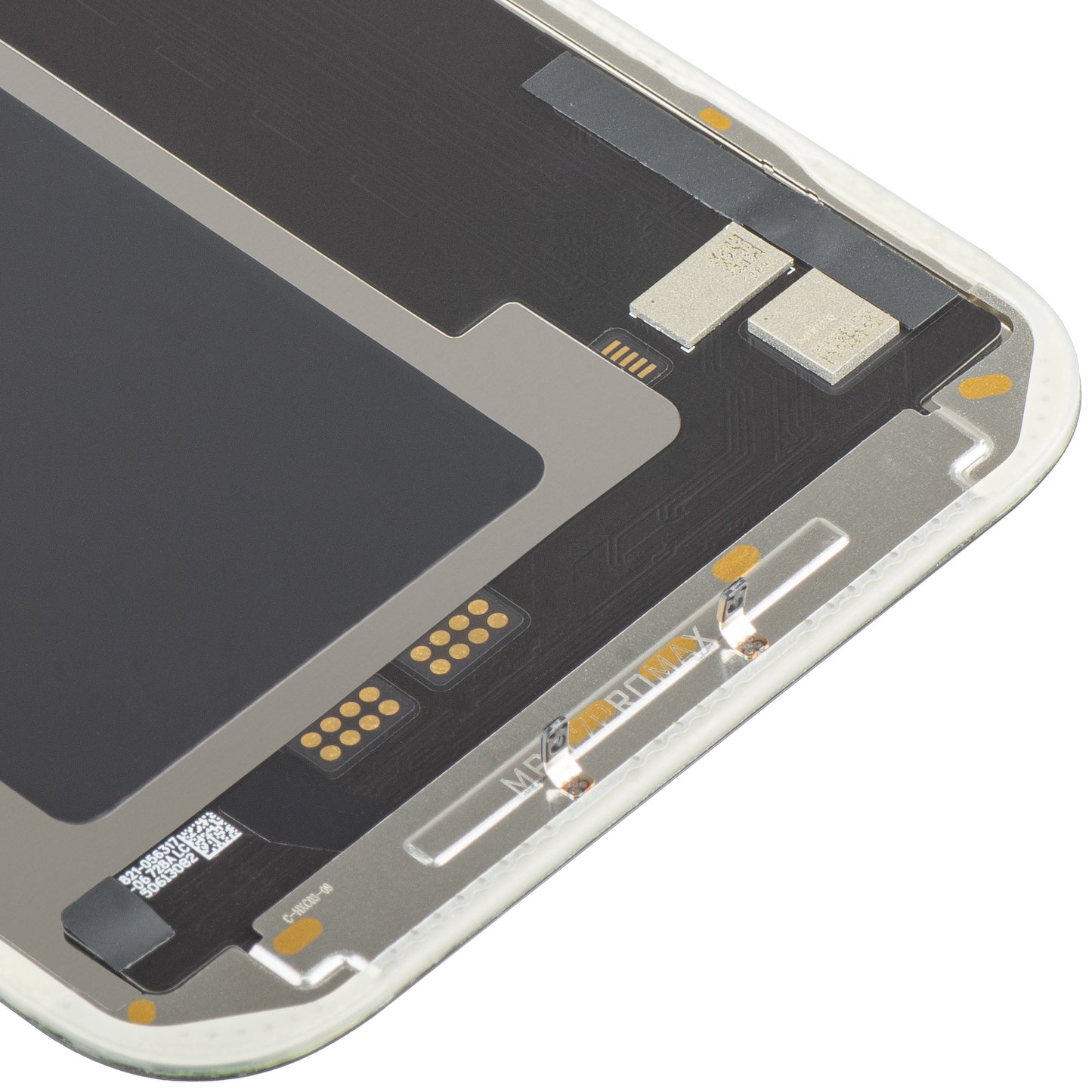 MP dotykový displej kompatibilní s Apple iPhone 17 Pro Max, s rámečkem, Soft verze OLED FHD 120Hz IC pohyblivý, černý