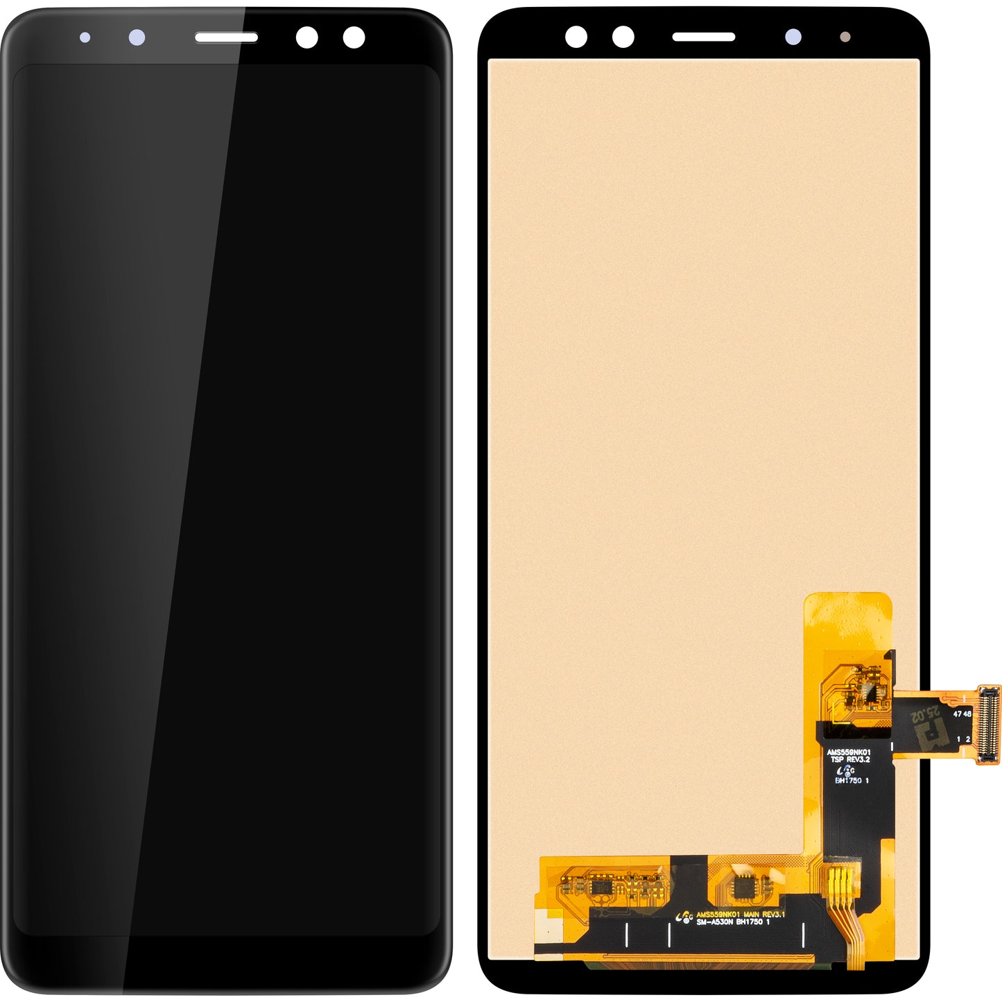 Display s dotykovým displejem MP kompatibilní se Samsung Galaxy A8 (2018) A530