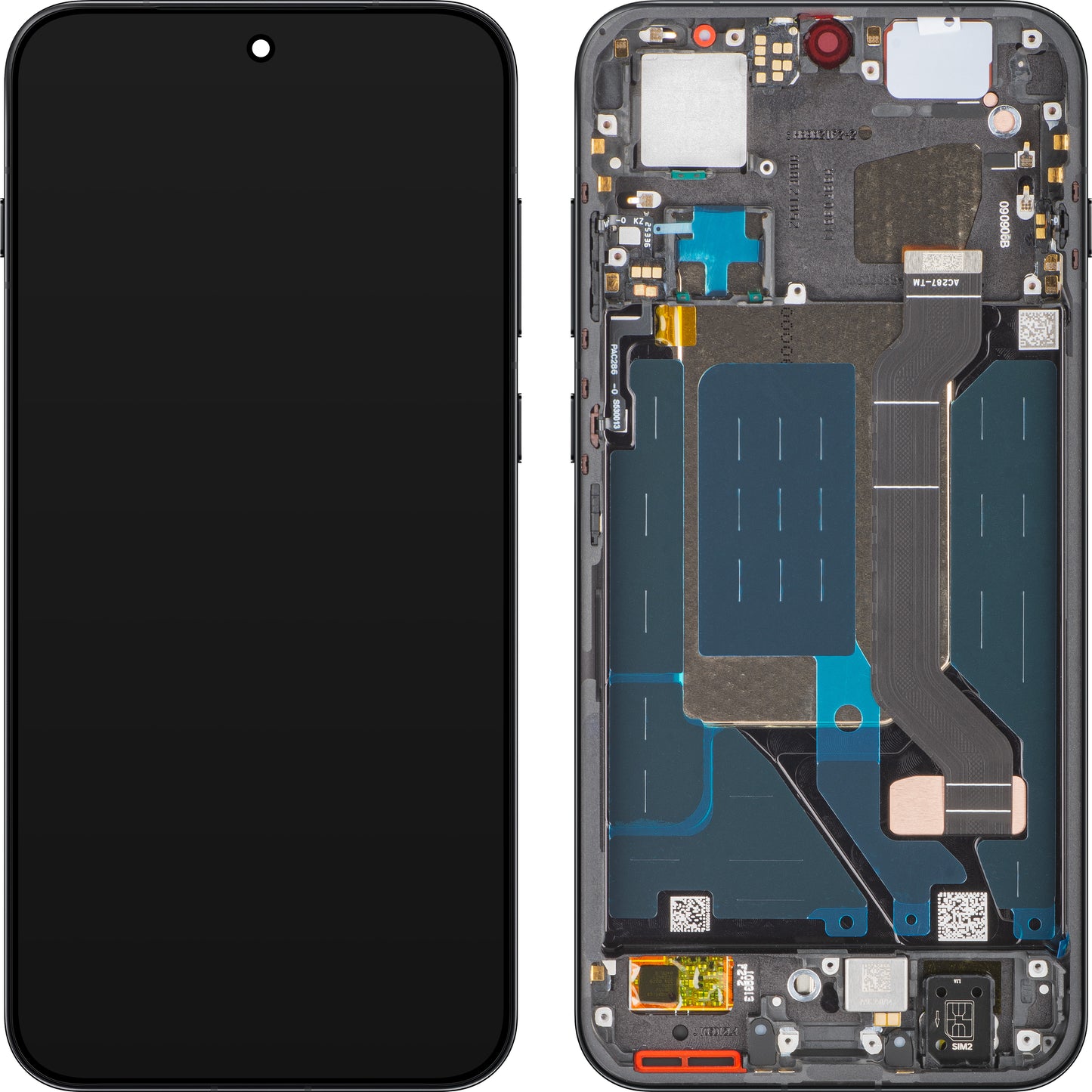 Display s dotykovým displejem Oppo Find X9, s rámem, Černá (Space Black), Service Pack 621029000714