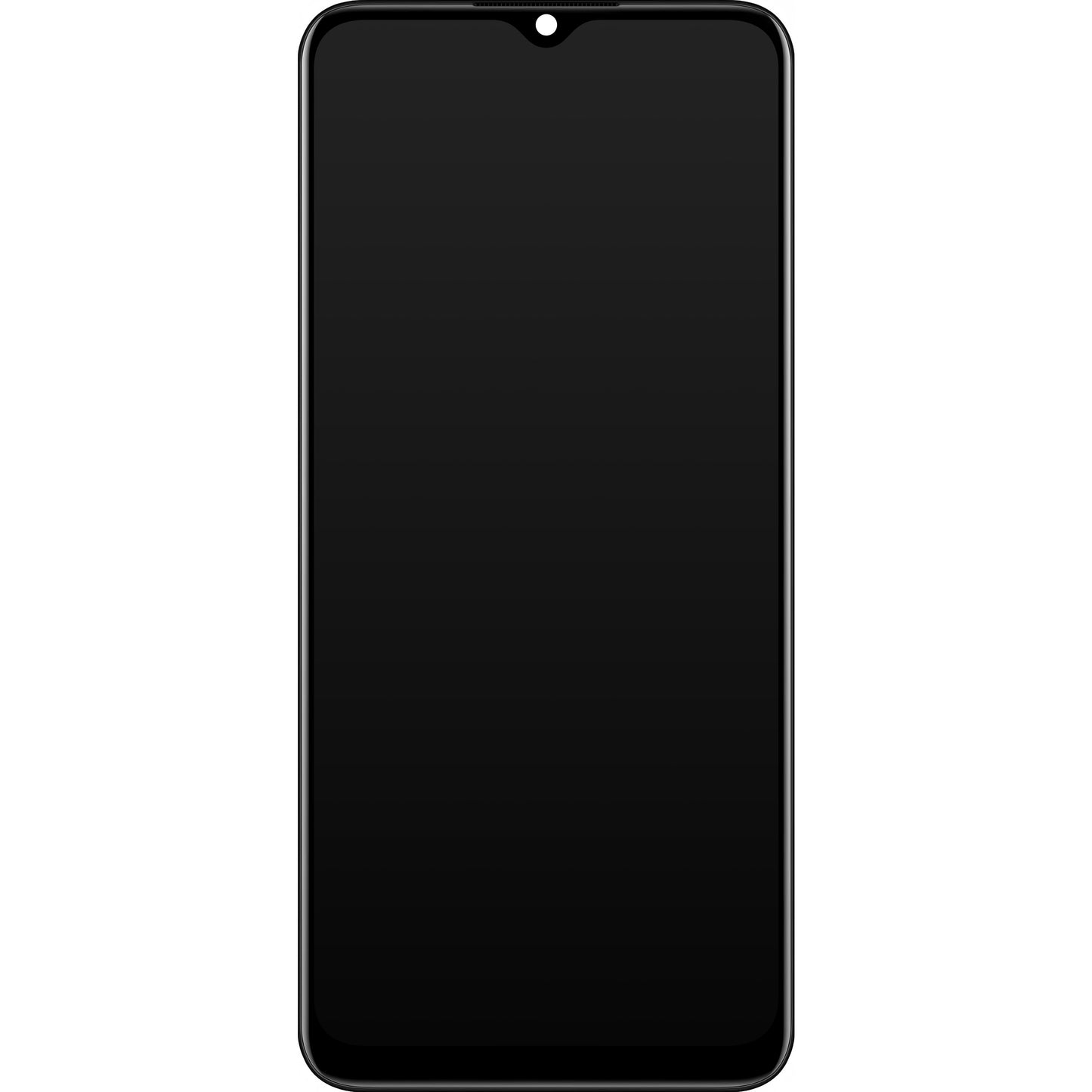 Dotykový displej Realme 6i, s rámečkem, černý, servisní balíček 4903584