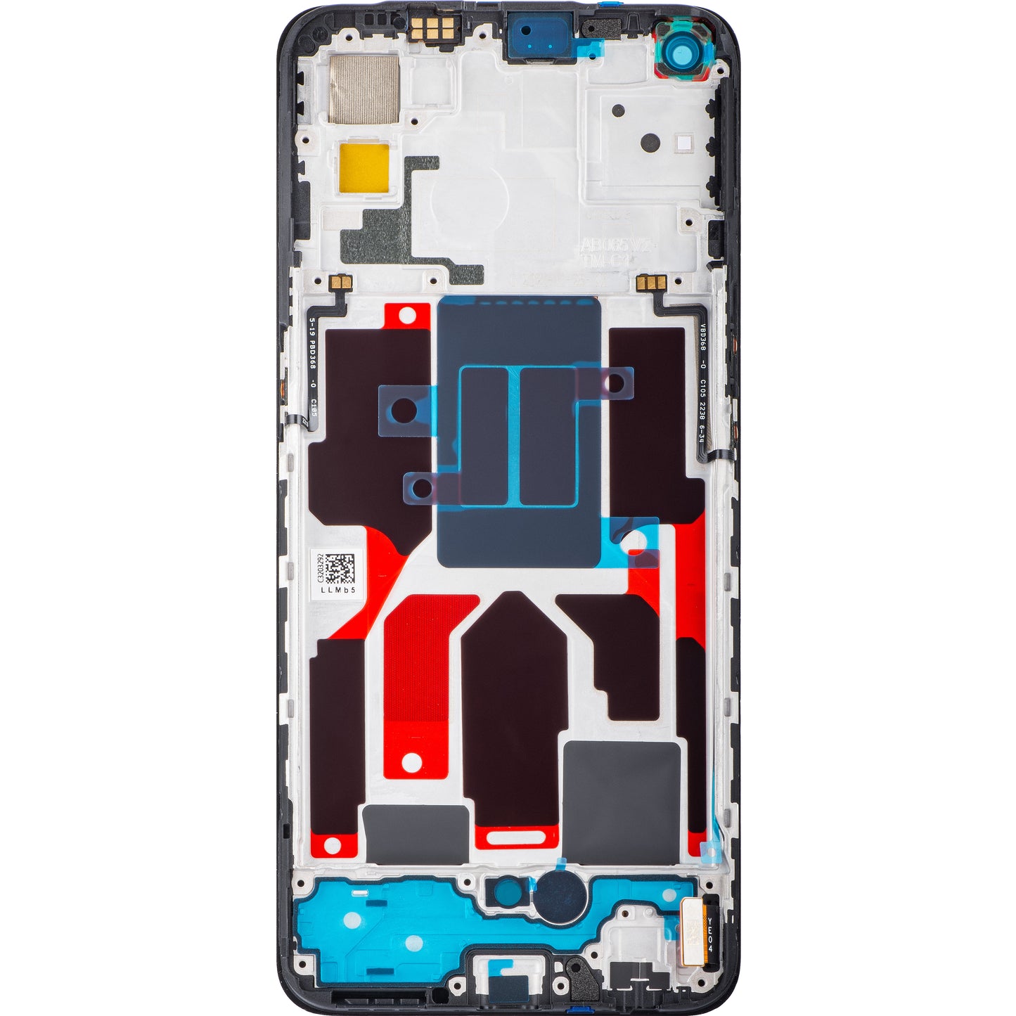 Dotykový displej Realme GT Master, s rámečkem, černý, servisní balíček 4908139