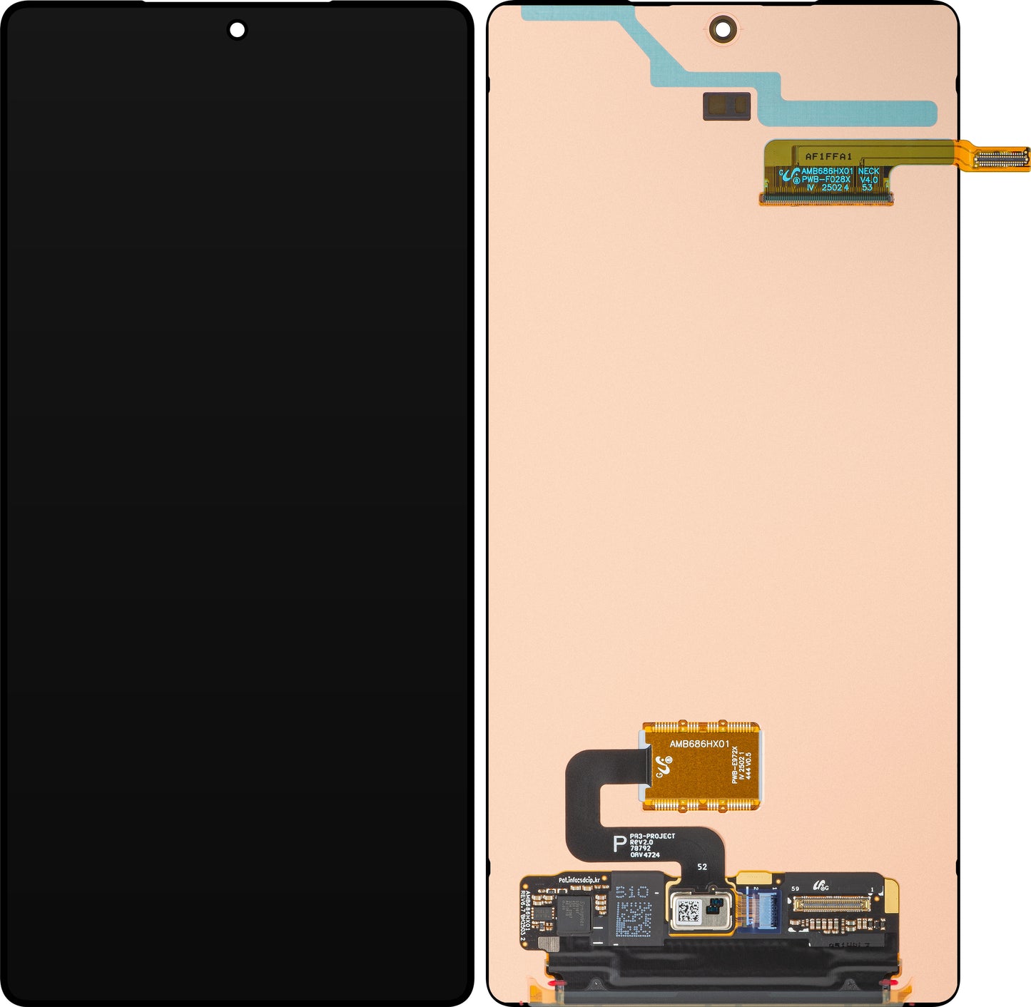 Display s dotykovým displejem Samsung Galaxy S25 Ultra S938, Service Pack GH82-36588A