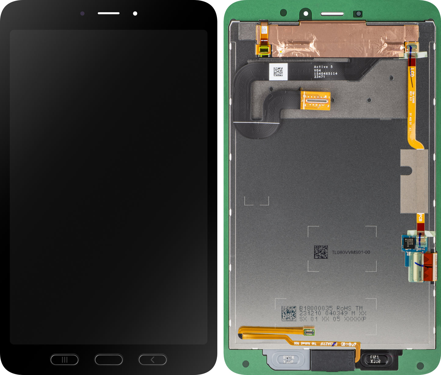 Display s dotykovým displejem Samsung Galaxy Tab Active5, Service Pack GH82-33847A