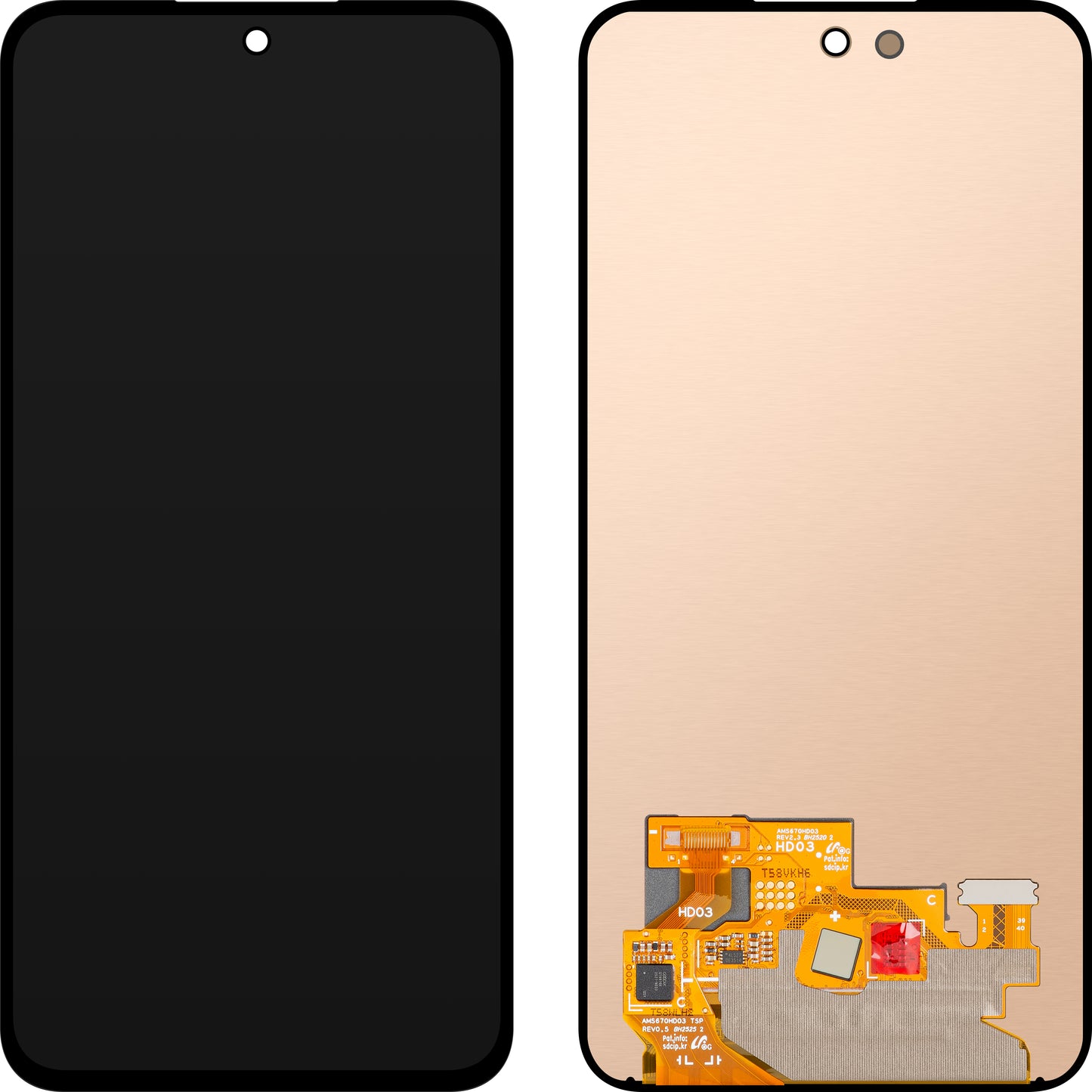 Display s dotykovým displejem Samsung Galaxy A56 A566, Service Pack GH82-36827A