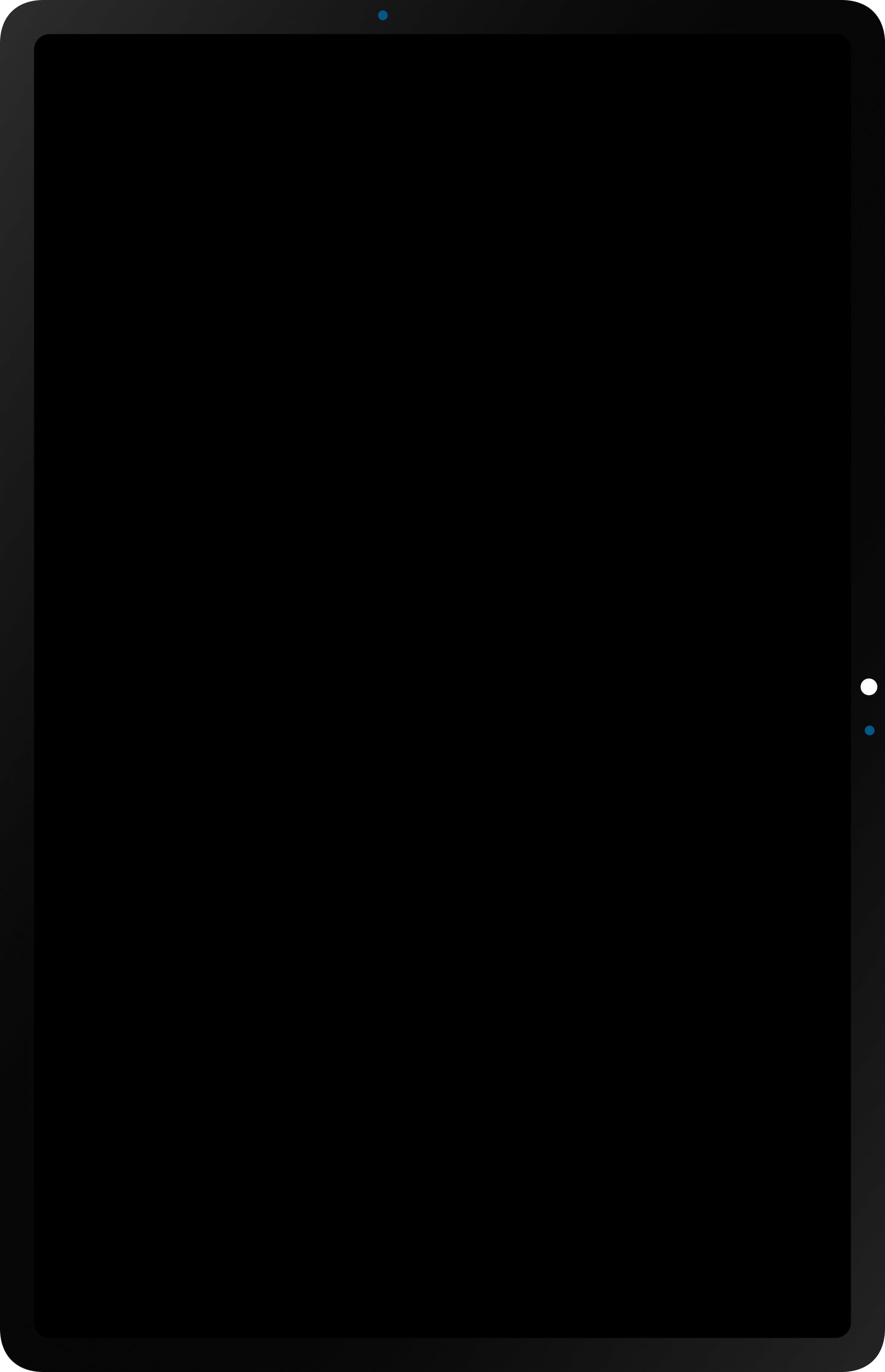 Samsung Galaxy Tab S10 FE+ Display with Touchscreen, Service Pack GH82-37172A